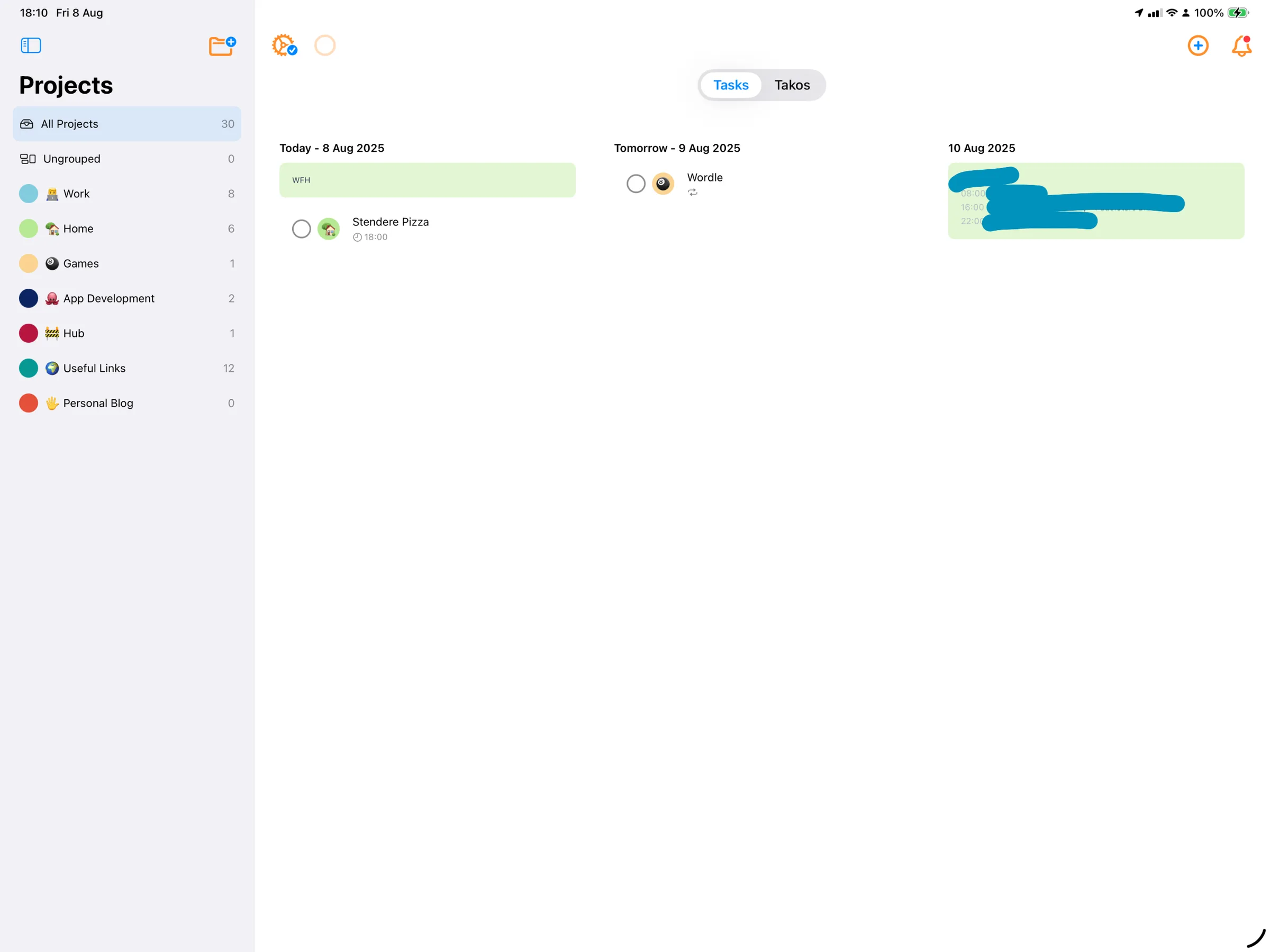 Note Tako screenshot