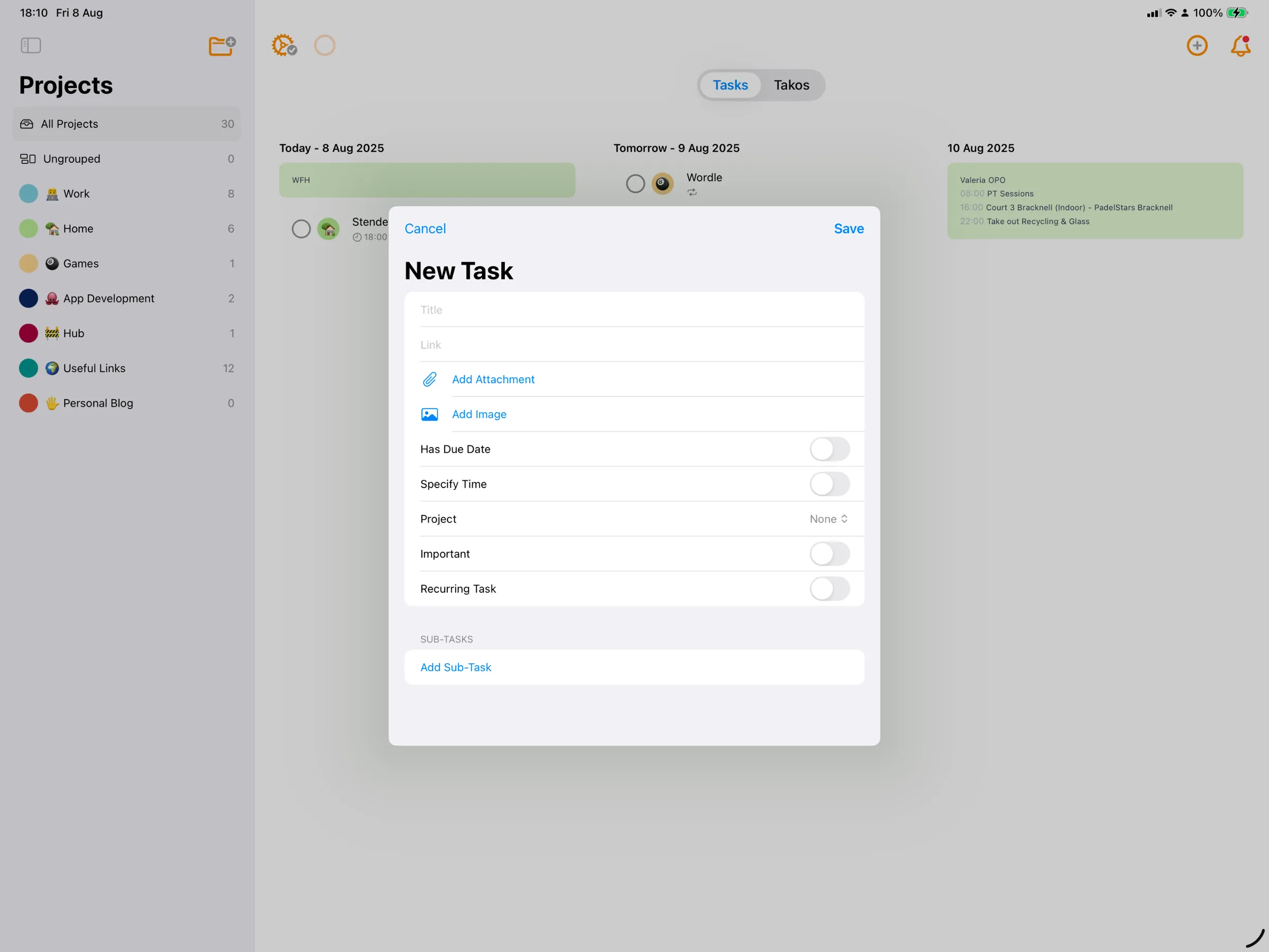 Note Tako screenshot