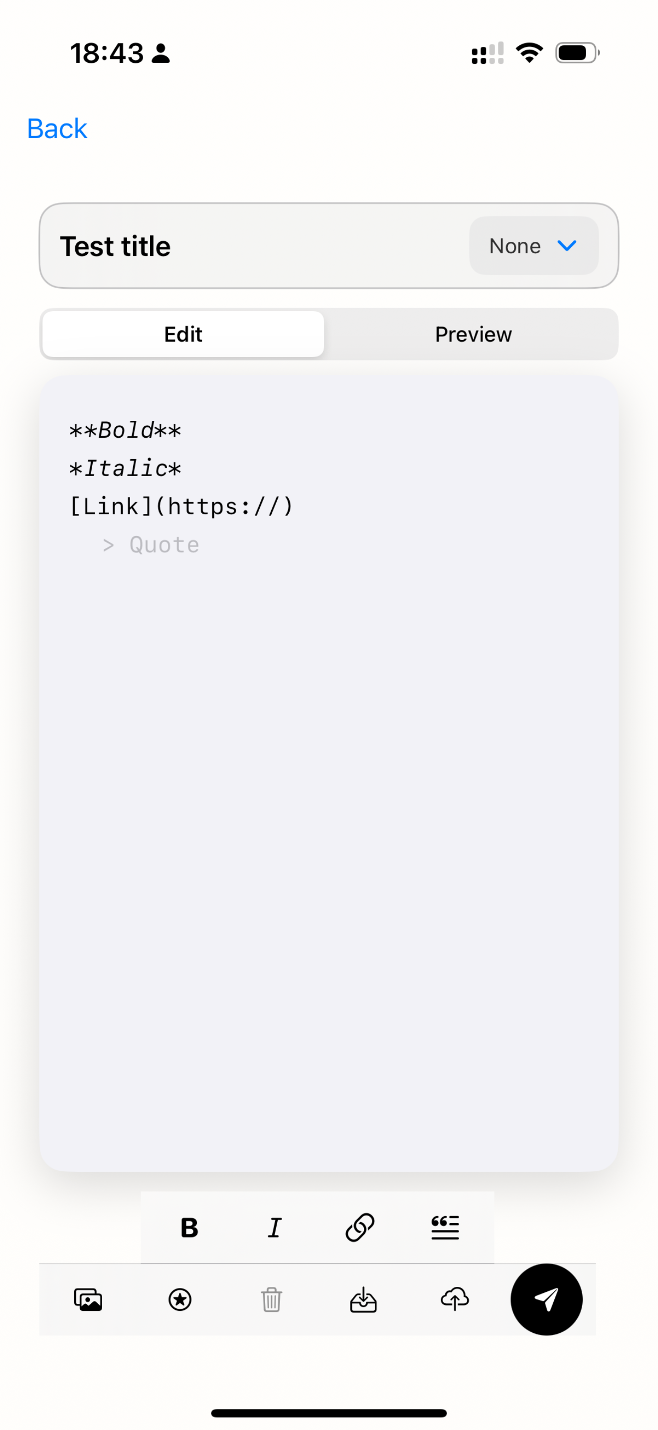 Note Tako app screenshot