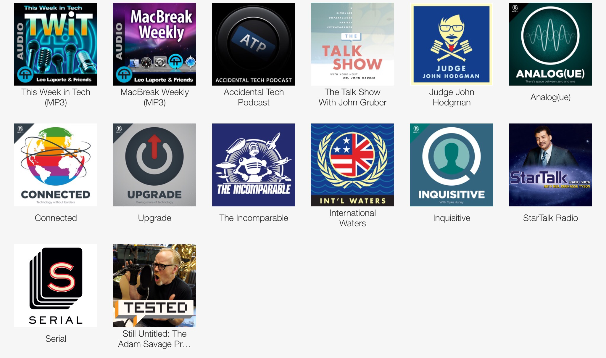 Year In Review: The Best Podcasts Of 2014